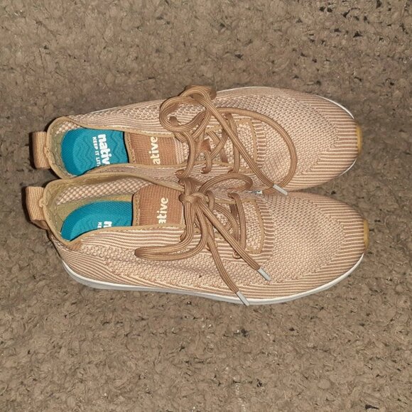 NATIVE-AP Rover Liteknit Chukka Boots/Sneakers-Tan-Sz 8-NWOB - Picture 7 of 8